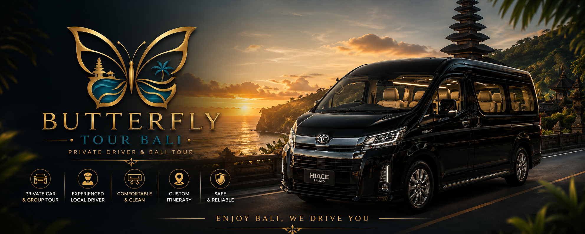 Pemandangan private tour Bali butterfly_tourbalii
