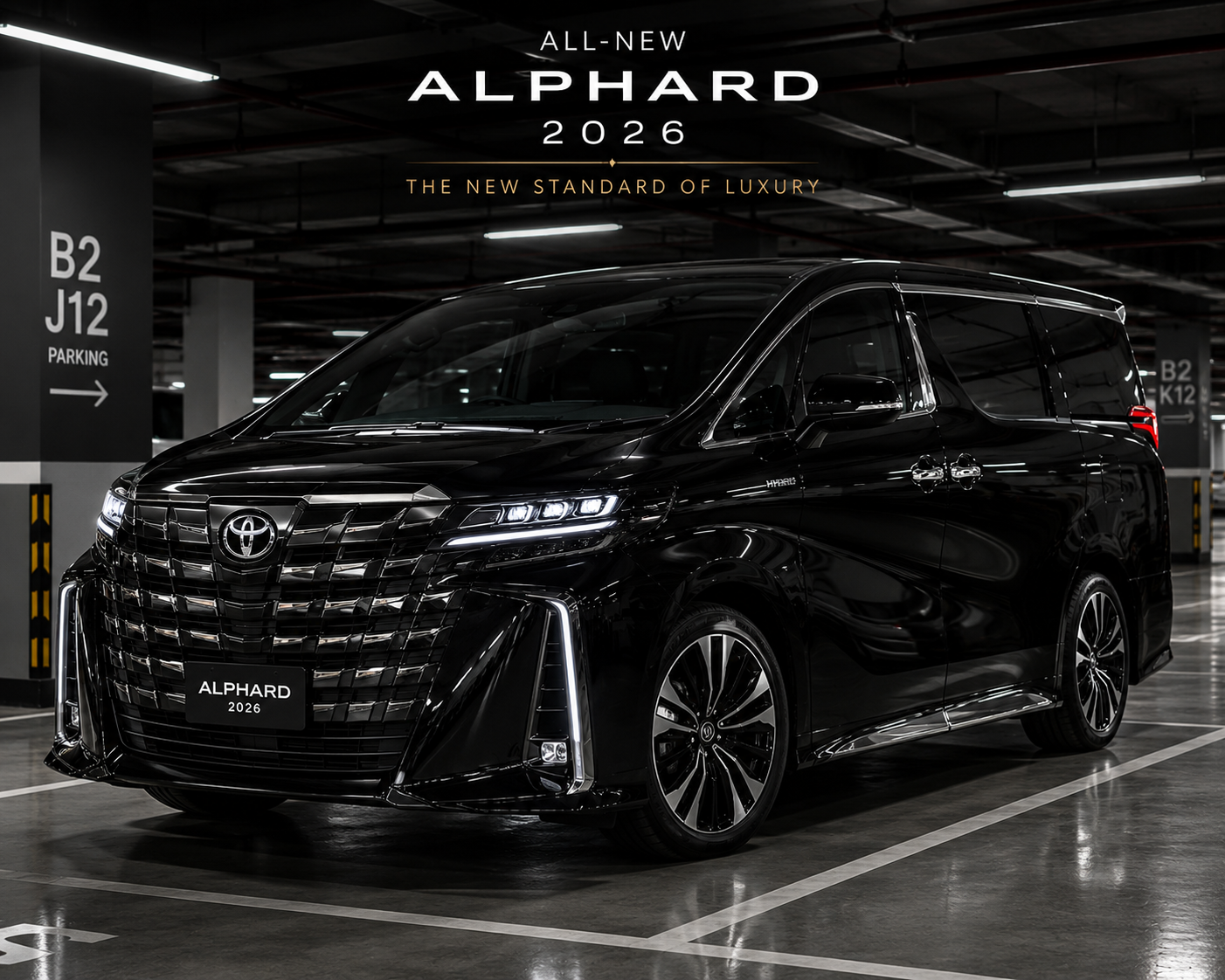 Toyota Alphard 2026 untuk private tour Bali