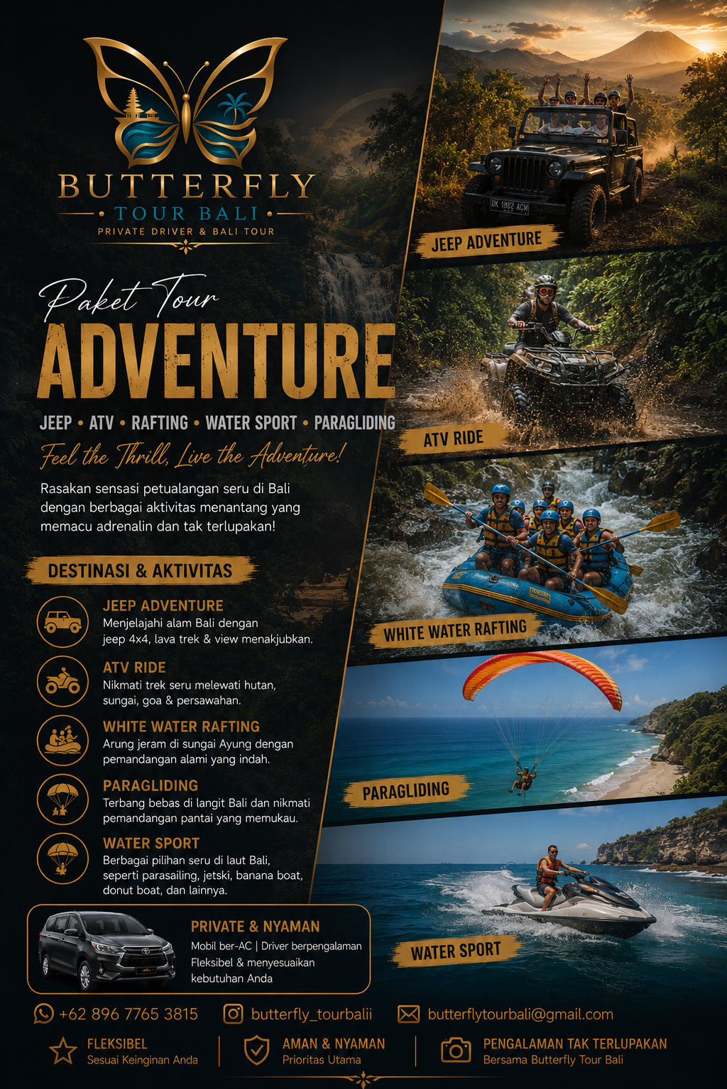 Paket tour Adventure